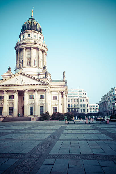 istock Gendarmenmarkt in Berlin, Germany. View on German Cathedral and Konzerthaus. 480949347