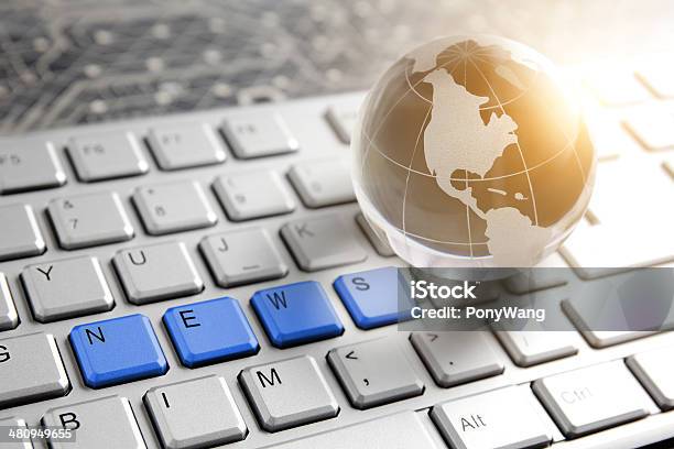 Global News Stock Photo - Download Image Now - The Media, New, News Event