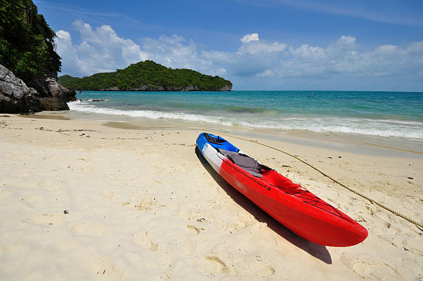 istock Kayak on the beach at Thailand 480953299