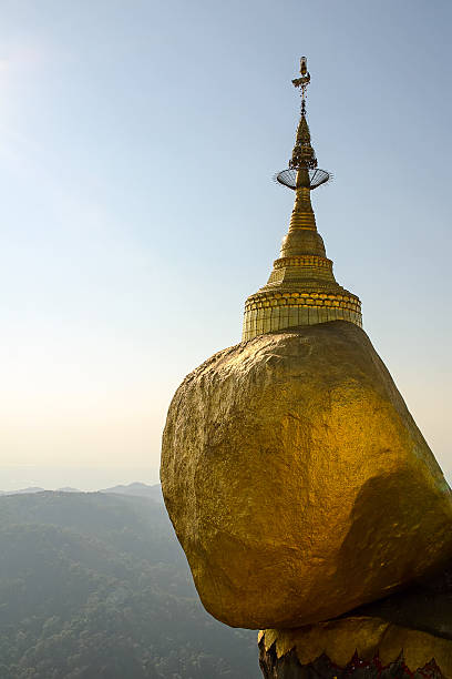 istock Kyaiktiya pagoda. (Kyaiktiyo Pagoda) Golden rock. Myanmar. 480954605