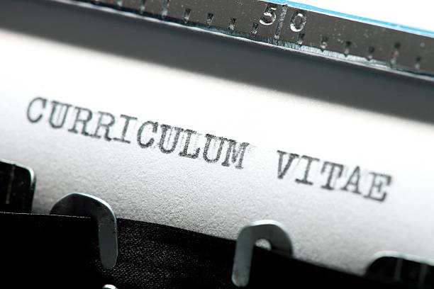 Curriculum Vitae stock photo