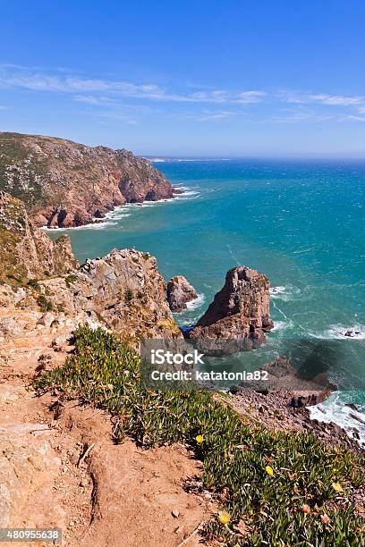 Cabo Da Roca The Most Western Point Of Europe Portugal Stock Photo - Download Image Now