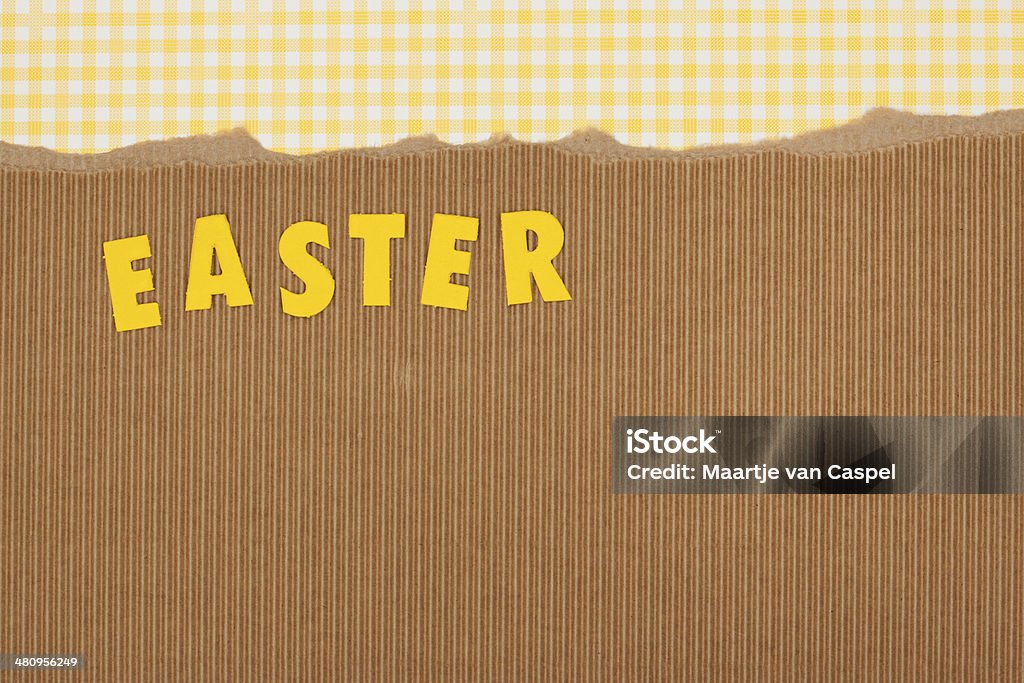 Paper Backgrounds, Patterns, Yellow  / Cardboard: Easter Multi Colored Paper Backgrounds, Patterns,  Yellow  / Cardboard, Easter Themed Border - Frame Stock Photo