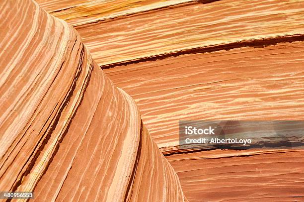 The Wave Sandstone Curve Stock Photo - Download Image Now - Adventure, Arizona, Butte - Rocky Outcrop