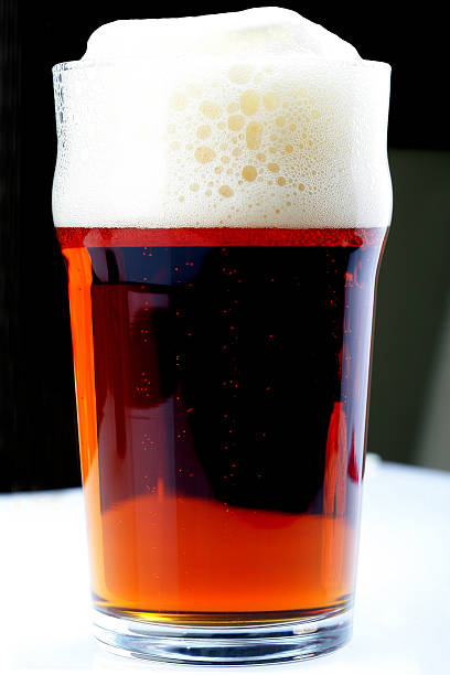 istock Large Pint of Beer with a Frothy Head 480956820