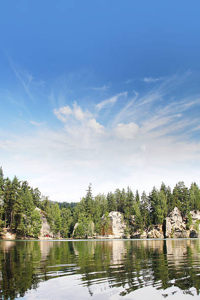 istock Lake in Adrspach-Teplice Rocks, Czech Republic 480959061