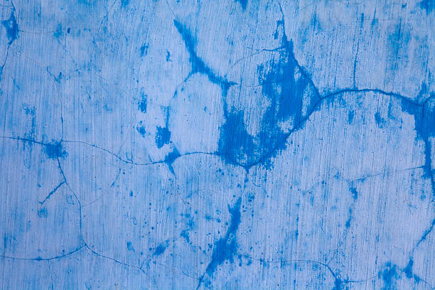 Textured Blue Wall Java stock photo