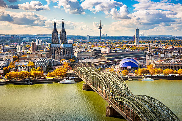 istock Aerial view of Cologne 480961666