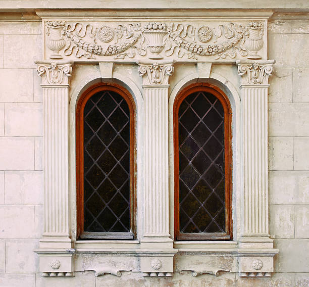 istock Window of old buildings 480962753