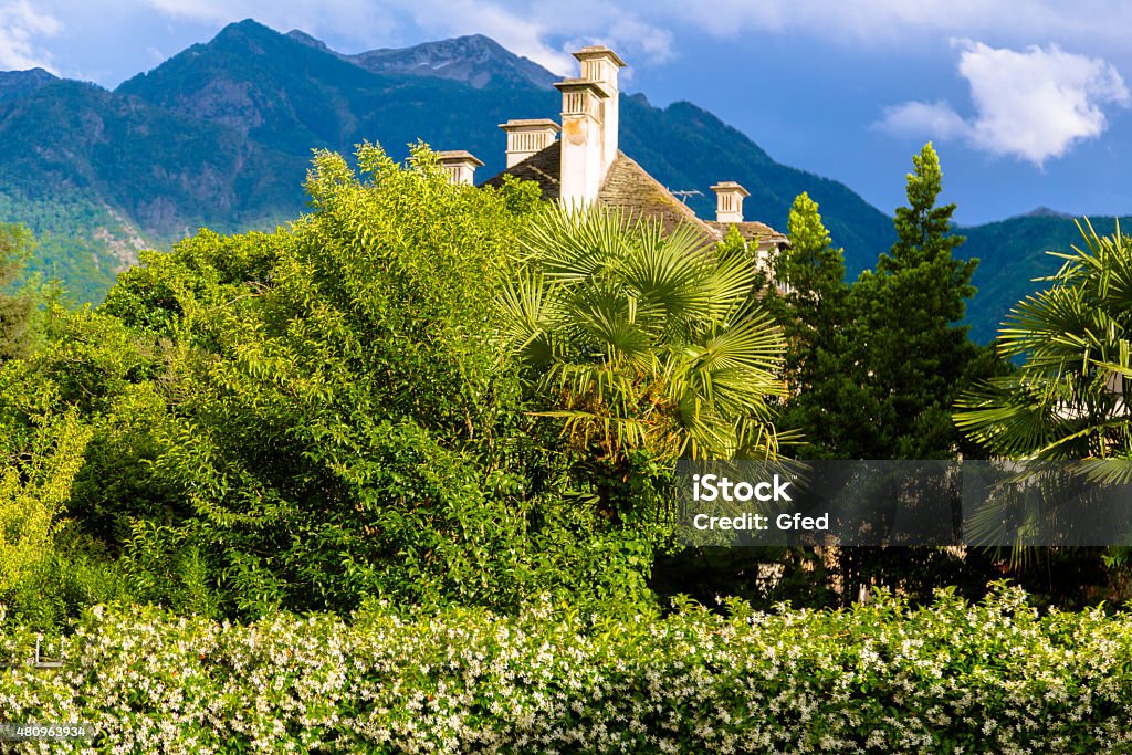 House in Domodossola 2015 Stock Photo