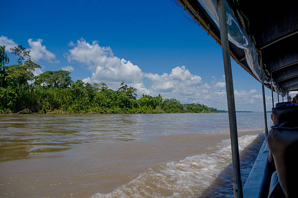 istock Boating on the Rio Napo River, Ecuadorian Amazon 480963969