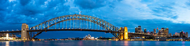 сиднейский харбор panorama - sydney opera house sydney harbor opera house bright стоковые фото и изображения