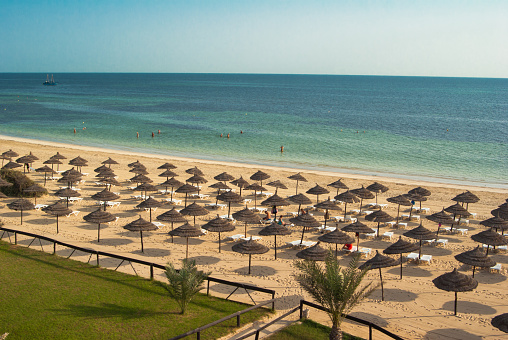 View on Djerba beach, Tunisia