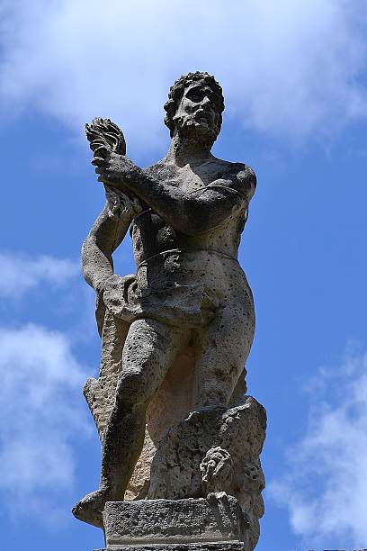 istock Italian Renaissance male statue. 480970000