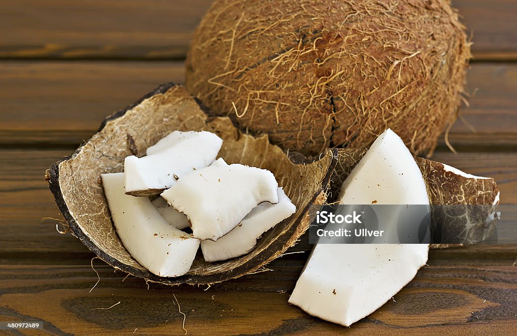 Kokosowe i elementy kokosowy - Zbiór zdjęć royalty-free (Bez ludzi)