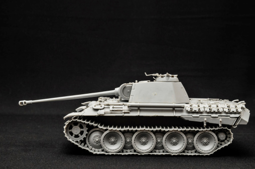 scale model of tank