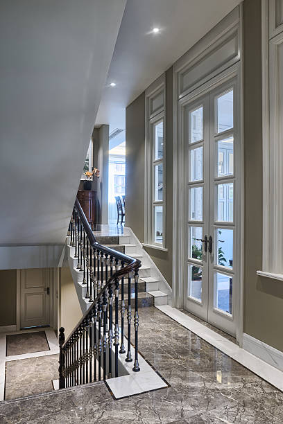 istock luxury home stairs and decoration 480973828