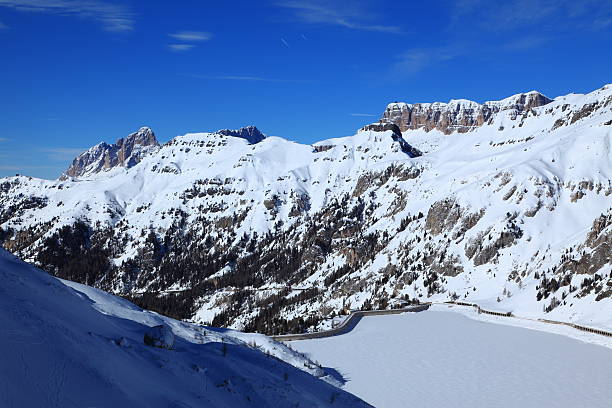istock Winter panorama in the mountains Dolomites, Italy 480976825
