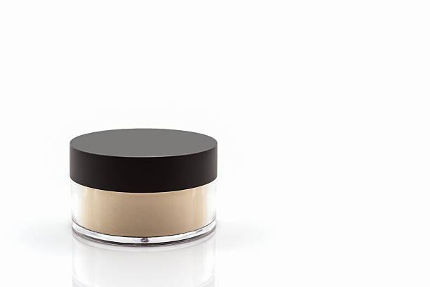 istock Bottle of make up powder. 480977090