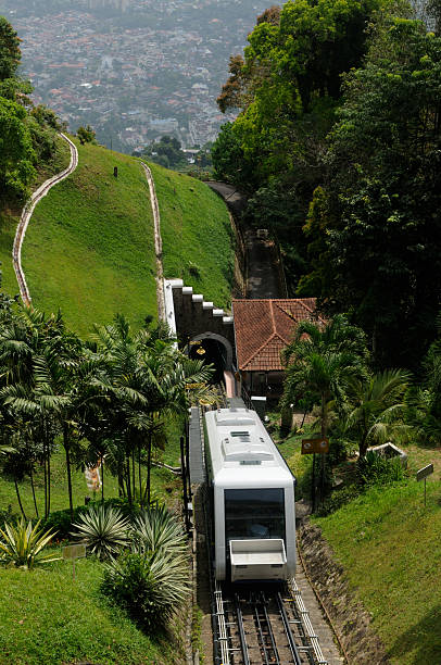 Penang Hill Funicular stock photo