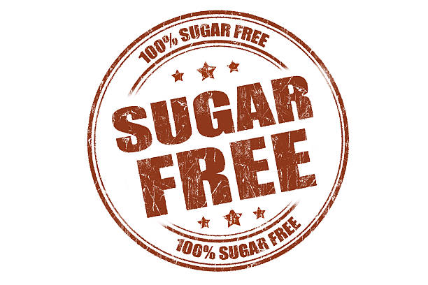 sugar free - no sugar bildbanksfoton och bilder