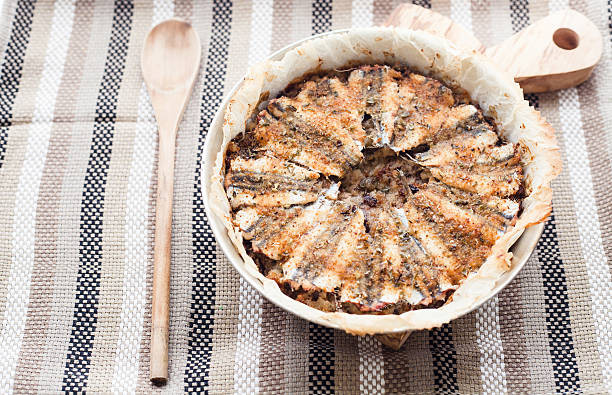 Tourte aux anchois - Photo