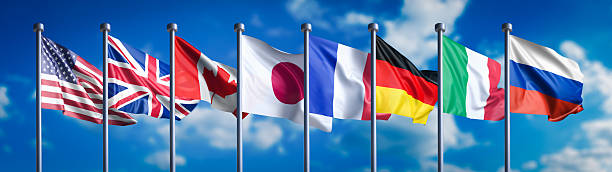 istock Flags of the G8 nations 480985227