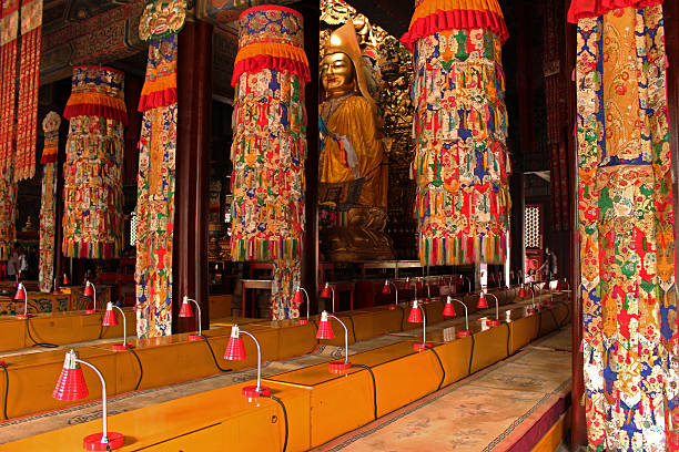 istock Cloth Tibetan Banners - Lama Temple / Yonghe Temple 480990623