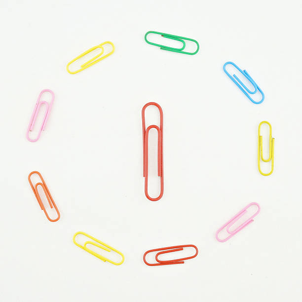 istock Old Clip paper colorful as circle 480991531
