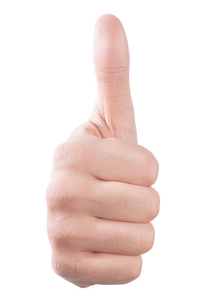 istock Hand giving thumbs up sign. 480994603