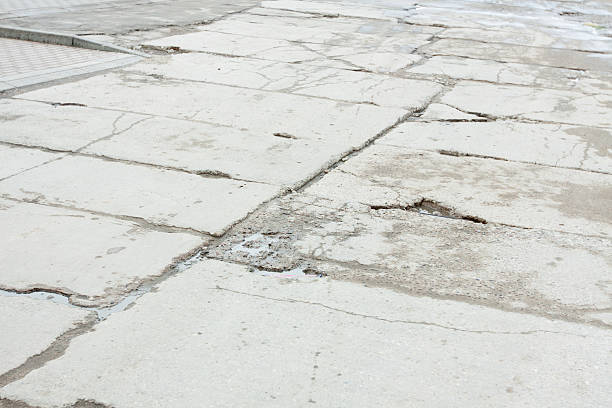 istock concrete slabs as urban road 480996035