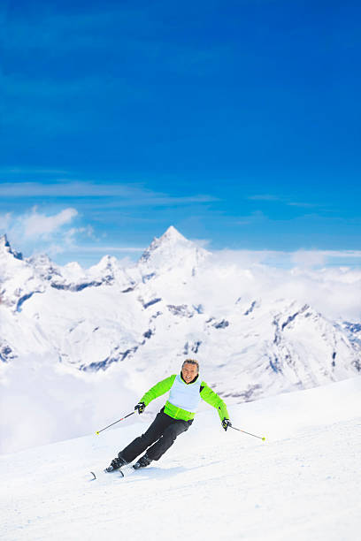 istock Giant slalom race - Snow Skiing 480998795