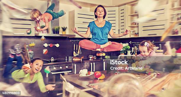 Its Time To Fly Away Stock Photo - Download Image Now - Chaos, Mother, Emotional Stress