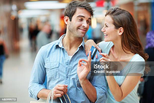 Anything For You Stock Photo - Download Image Now - Credit Card, Couple - Relationship, Store