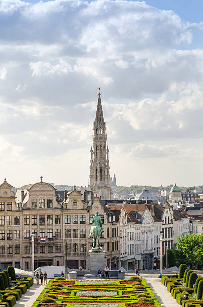 istock Kunstberg or Mont des Arts gardens in Brussels 481000056
