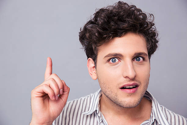 istock Portrait of a young man having idea 481004564