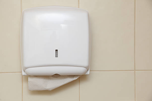 istock Paper towel dispenser in the bathroom 481006183