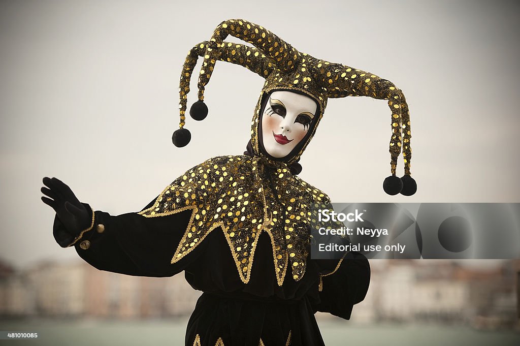 Carnaval de Venise 2014 - Photo de Bouffon libre de droits