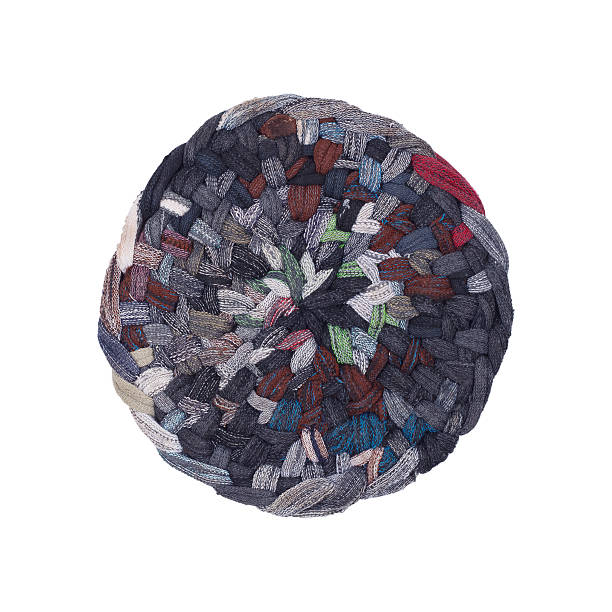 istock Circle tied cloth isolated on white 481011318