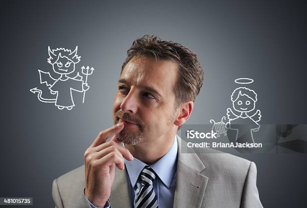 Business Decisions Stock Photo - Download Image Now - Evil, Positive Emotion, Aspirations