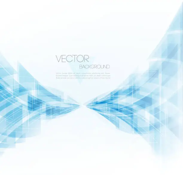 Vector illustration of Abstract Geometric Background Design