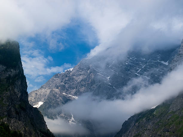 paisaje de los alpes - alm bavaria mountain summer fotografías e imágenes de stock