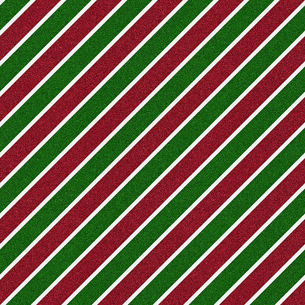 istock Seamless red and green glitter stripes on white paper 481028110