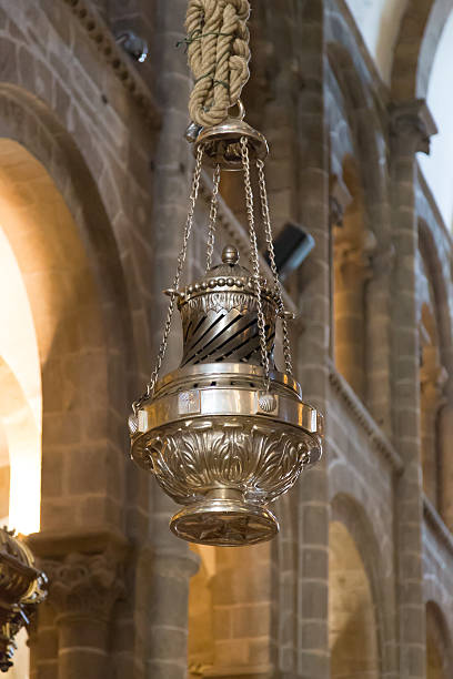 istock Cathedral of Santiago botafumeiro closeup 481028272