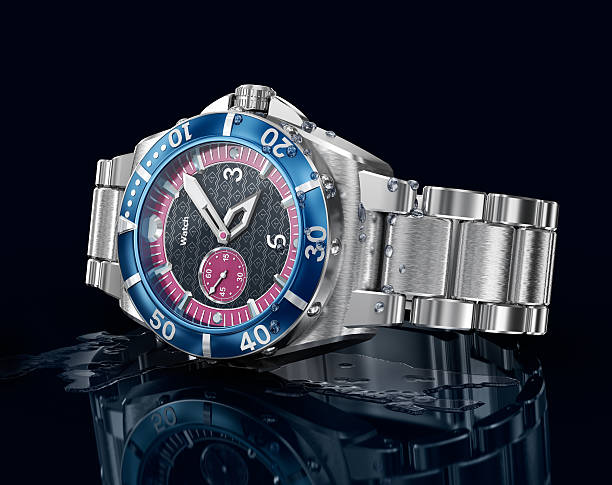 istock Mechanical wrist watch. 3D model. My own design 481029072