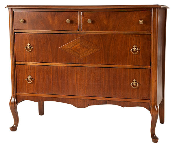 istock Antique Dresser diagonal view isolated on white 481029417