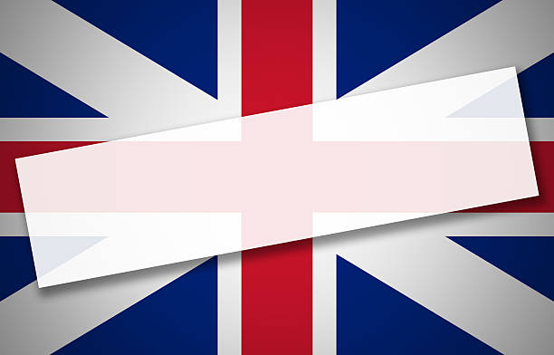 istock Blank Space on Historic National Flag of Great Britain 481029804