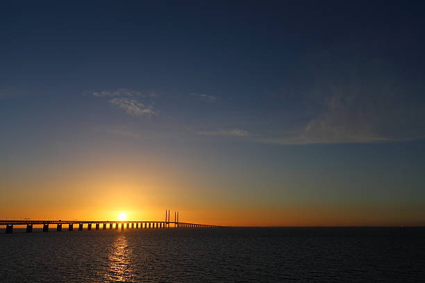 istock Oresundsbron - A Great bridge at sunset! 481031847