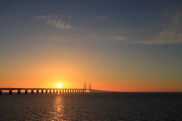 istock Oresundsbron - A Great bridge at sunset! 481031873
