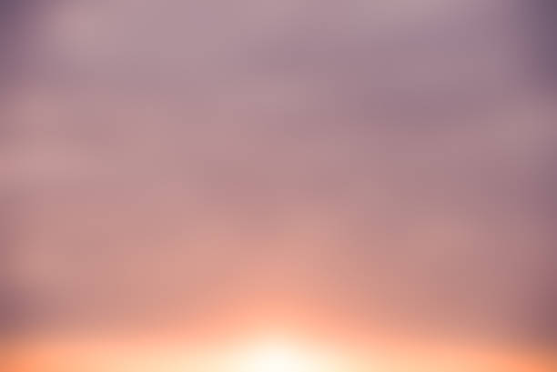 istock Blur  abstract like sunset in purple sky background 481032482